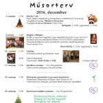 Műsorterv 2016  December